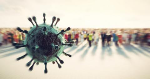 En utilisant différentes approches de modélisation statistiques et dynamiques, les scientifiques estiment que le nombre de reproduction (R0) de la variante est de 43 à 90% plus élevé que le R0 des variantes préexistantes (Visuel Adobe Stock 330928090). En utilisant différentes approches de modélisation statistiques et dynamiques, les scientifiques estiment que le nombre de reproduction (R0) de la variante est de 43 à 90% plus élevé que le R0 des variantes préexistantes (Visuel Adobe Stock 330928090).